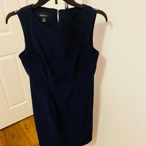 ALYX Petite. 4P. Navy Blue Dress. Sleeveless.